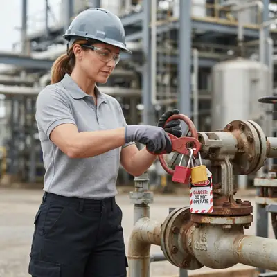 L.O.T.O - BLOQUEIO E SINALIZAÇÃO DE ENERGIAS PERIGOSAS